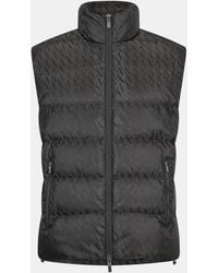 ARMANI EXCHANGE - Down Quilted Sleeveless Gilet - Lyst