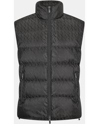 ARMANI EXCHANGE - Down Quilted Sleeveless Gilet - Lyst