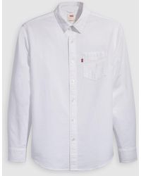 Levi's - Sunset Pocket Cotton Long-Sleeve Oxford Shirt - Lyst