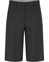 Off-White c/o Virgil Abloh - Textured Relaxed Fit Knitted Trousers - Lyst
