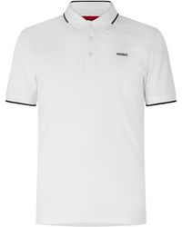 HUGO - Dinoso Polo Shirt - Lyst