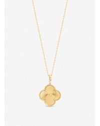 Jon Richard - Plated Pave T Bar Necklace - Lyst