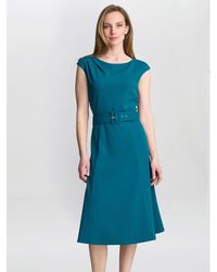 Gina Bacconi - Mary Belted Dress - Lyst