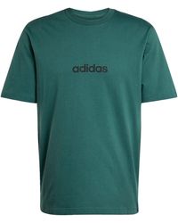 adidas - Essentials Single Jersey Logo T-Shirt - Lyst