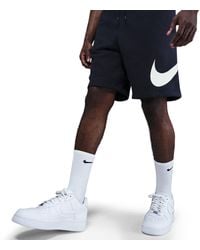 Nike - Sportswear Club Graphic Shorts - Lyst