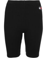 Tommy Hilfiger - Ribbed Badge Cycling Shorts - Lyst