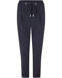 BOSS - Tariyanah Straight Leg Trousers - Lyst