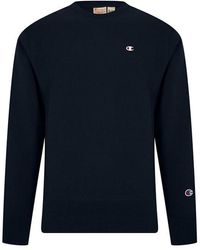 Champion - Reverse Weave Fleece Sweatshirt - Lyst