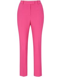 BOSS - Tasimana Straight Trousers - Lyst