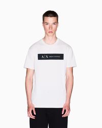 ARMANI EXCHANGE - Regular Fit T-Shirt - Lyst