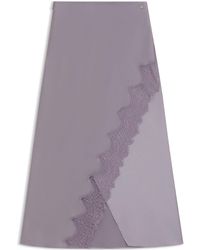 BOSS - Wrap Style Maxi Skirt - Lyst