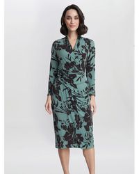 Gina Bacconi - Ivy Jersey Wrap Dress - Lyst