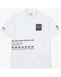 Lacoste - Live X Minecraft Polo Shirt - Lyst