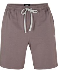 BOSS - Bodywear Mix & Match Drawstring Shorts - Lyst