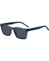 HUGO - Rectangular Wayfarer Sunglasses - Lyst