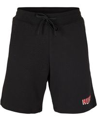 HUGO - Diqoshort Woven Tracksuit Shorts - Lyst