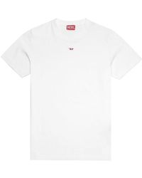 DIESEL - Small Mid D T Shirt - Lyst