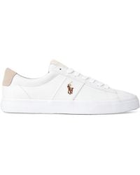 Polo Ralph Lauren - Canvas Trainers - Lyst