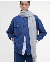 Barbour - Lambswool Woven Scarf - Lyst