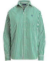 Polo Ralph Lauren - Stripe Long Sleeve Patterned Shirt - Lyst