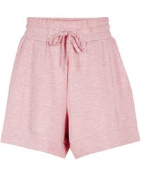 Varley - Fleece Jogger Shorts - Lyst