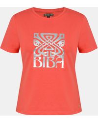 Biba - Logo T-Shirt - Lyst