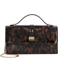 Dune - Sapphired Faux Leather Top-Handle Bag - Lyst