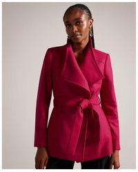 Ted Baker - Ted Rytaa Wrap Coat Ld99 - Lyst