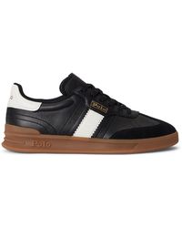 Polo Ralph Lauren - Leather Court Trainers - Lyst