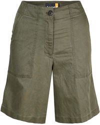 Timberland - Linen Citadel Bermuda Shorts - Lyst