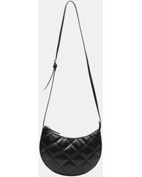 Firetrap - Quilted Faux Leather Embroidered Crossbody Bag - Lyst