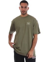 Avirex - Crotona Oversized Fit Oversized T-Shirt - Lyst
