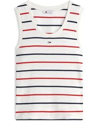 Tommy Hilfiger - Essentials Rib Tank Top - Lyst