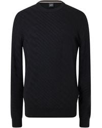 BOSS - Knitted Top - Lyst