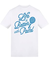 AWD - Adults Printed Padel Tee - Lyst