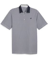 PUMA - Pure Stripe Polo Shirt - Lyst