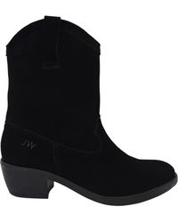 Jack Wills - Jw Dalida Suede Calf Chunky Heel Hiker Boots - Lyst