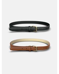 Pieces - 2-Pack Pu Blt Ld63 - Lyst