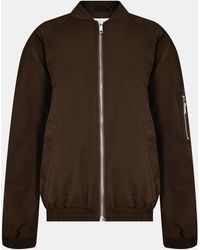 Jack Wills - Jw Ribbed Bomber Jacket - Lyst