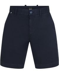 BOSS - H Slice Chino Shorts - Lyst