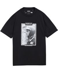 Barbour - Steve Mcqueen Ramshaw Cotton Short-Sleeve Crew-Neck T-Shirt - Lyst