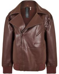 Norma Kamali - Moto Bomber Jacket - Lyst