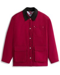 Tommy Hilfiger - Twill Cord Barn Jacket - Lyst