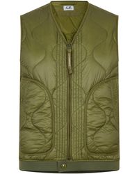 C.P. Company - Lens Quilted Sleeveless Gilet - Lyst