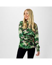 Biba - Ruffle Collar Blouse - Lyst