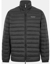 ARMANI EXCHANGE - Down Short Puffer Jacket - Lyst