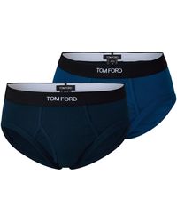 Tom Ford - Plain Cotton Briefs, 2-Pack - Lyst