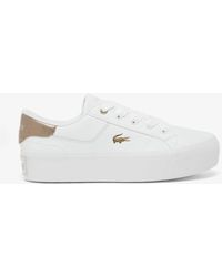 Lacoste - Ziane Platform Trainers - Lyst