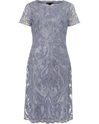 Phase Eight - Bea Embroidered Dress - Lyst