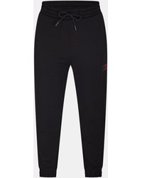 HUGO - Danopan Cotton Joggers - Lyst